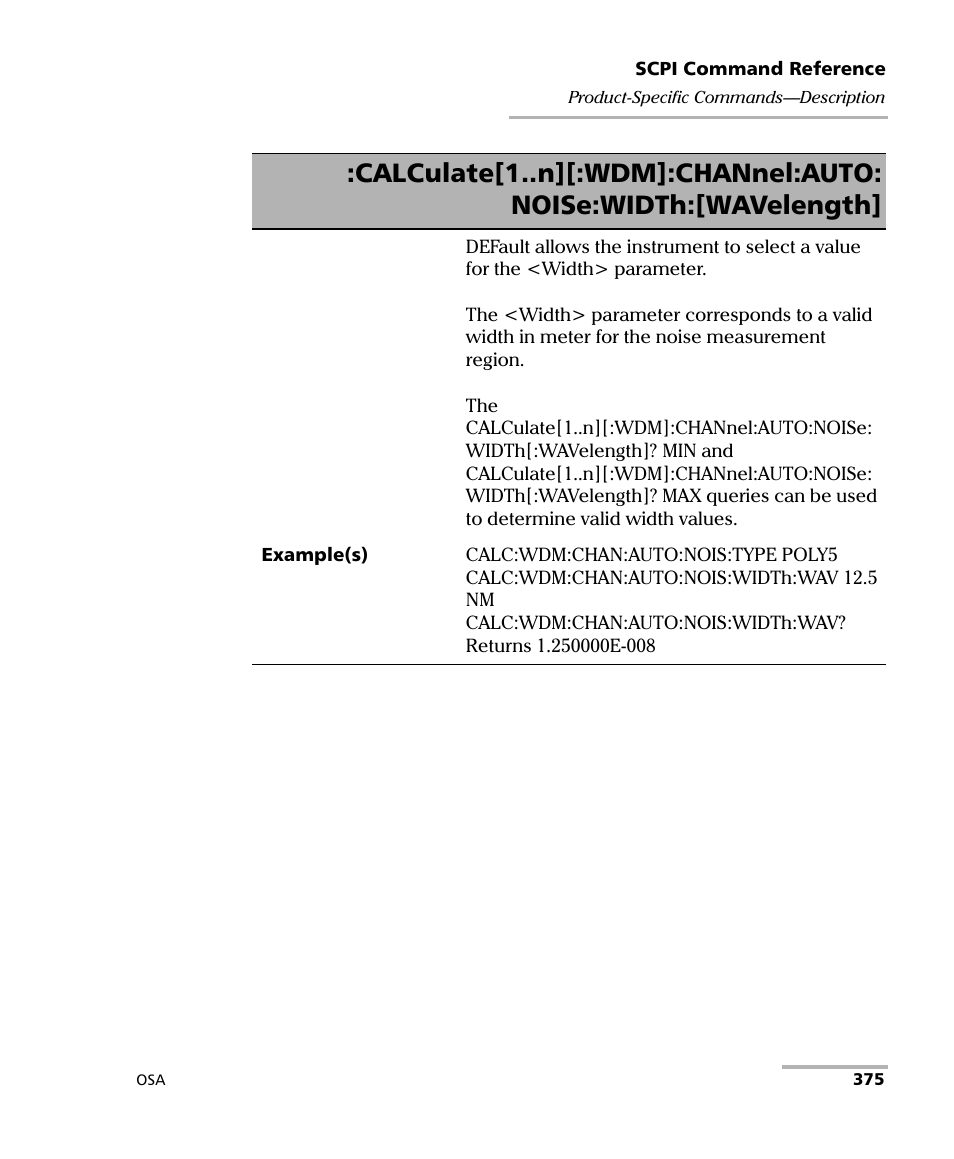 EXFO FTB -5240S/5240BP Optical Spectrum Analyzer User Manual | Page 381 / 638