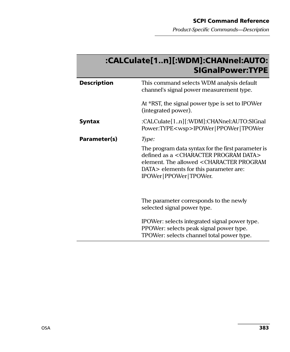 EXFO FTB -5240S/5240BP Optical Spectrum Analyzer User Manual | Page 389 / 638