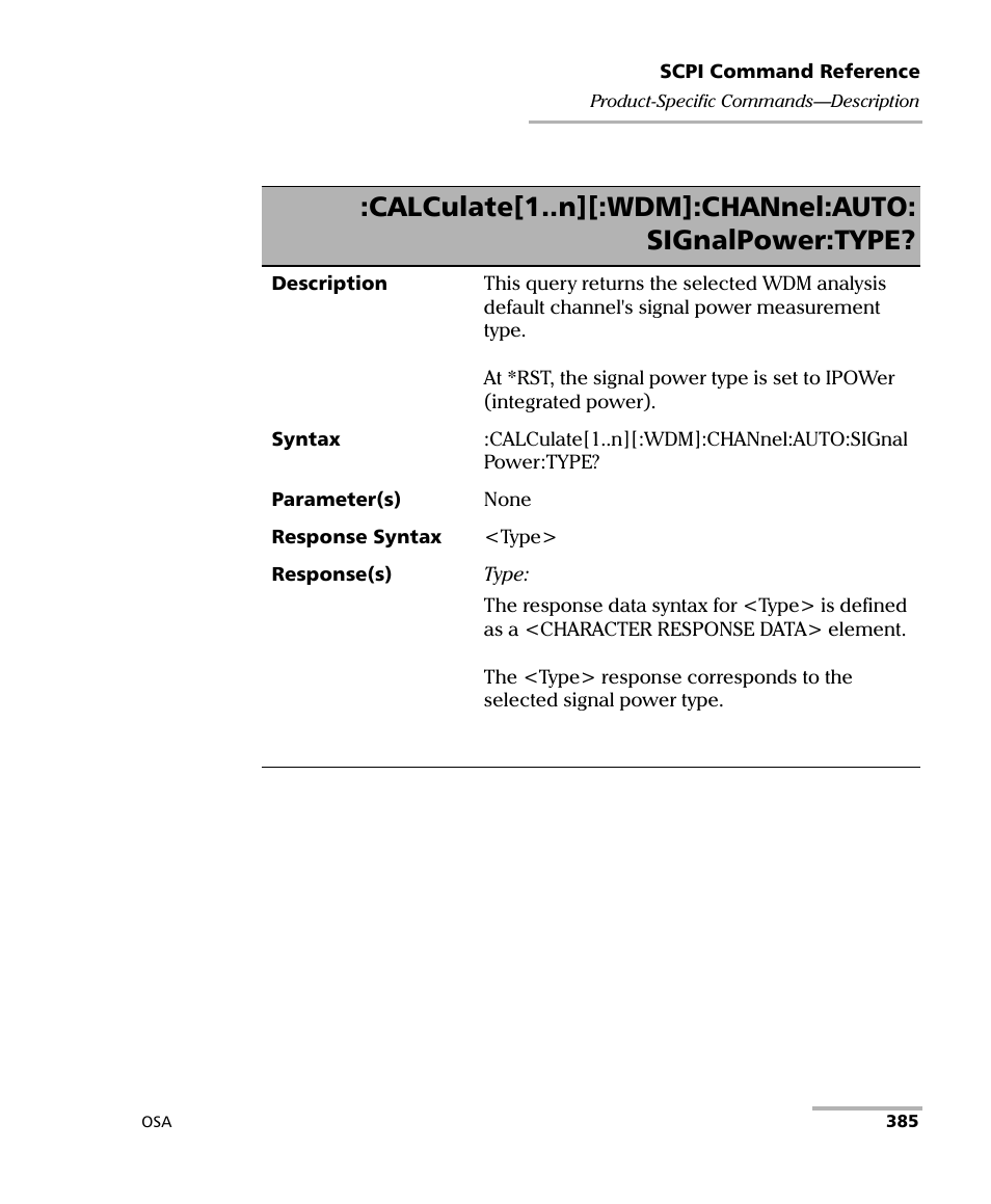 EXFO FTB -5240S/5240BP Optical Spectrum Analyzer User Manual | Page 391 / 638