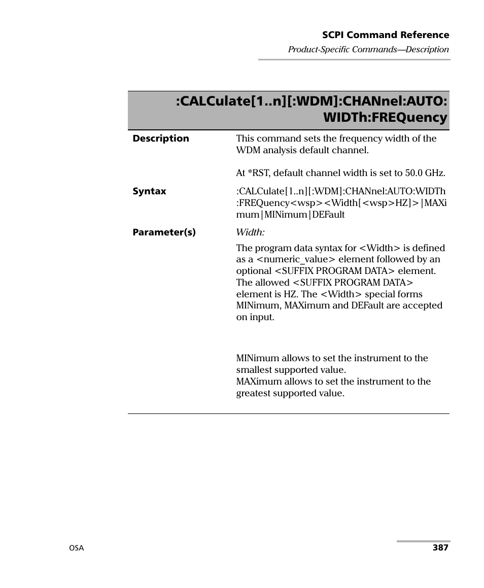 EXFO FTB -5240S/5240BP Optical Spectrum Analyzer User Manual | Page 393 / 638