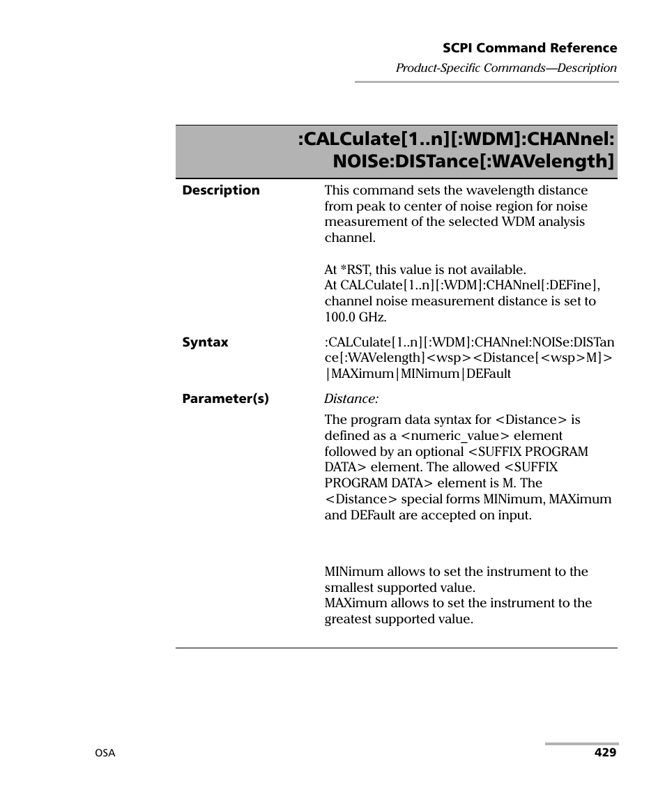 EXFO FTB -5240S/5240BP Optical Spectrum Analyzer User Manual | Page 435 / 638