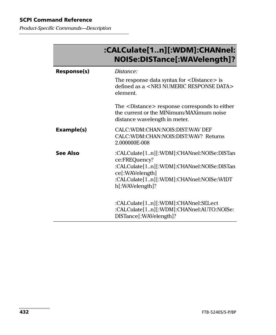 EXFO FTB -5240S/5240BP Optical Spectrum Analyzer User Manual | Page 438 / 638