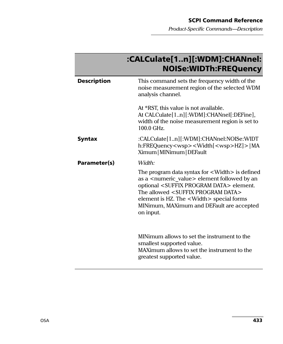 EXFO FTB -5240S/5240BP Optical Spectrum Analyzer User Manual | Page 439 / 638
