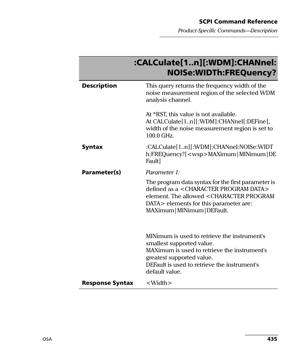 EXFO FTB -5240S/5240BP Optical Spectrum Analyzer User Manual | Page 441 / 638