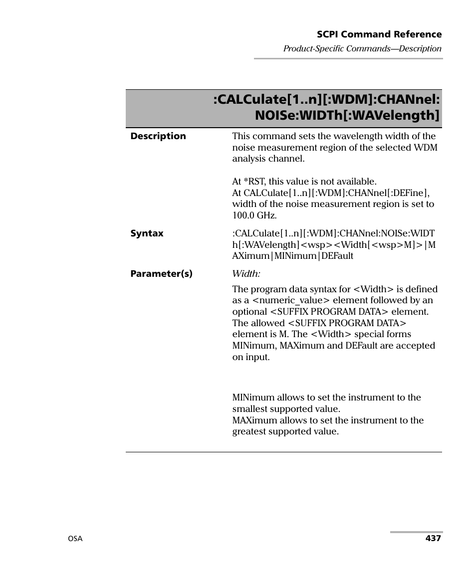 EXFO FTB -5240S/5240BP Optical Spectrum Analyzer User Manual | Page 443 / 638