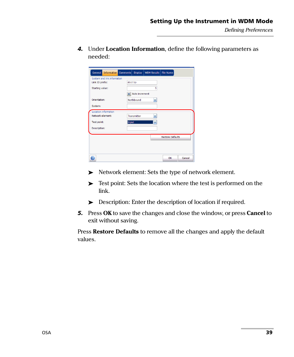 EXFO FTB -5240S/5240BP Optical Spectrum Analyzer User Manual | Page 45 / 638