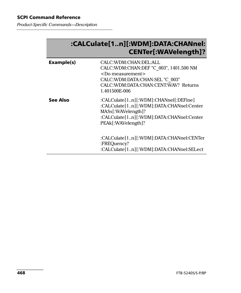 EXFO FTB -5240S/5240BP Optical Spectrum Analyzer User Manual | Page 474 / 638