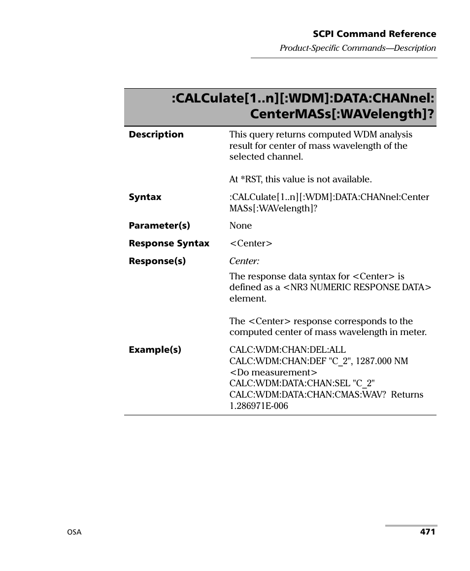 EXFO FTB -5240S/5240BP Optical Spectrum Analyzer User Manual | Page 477 / 638