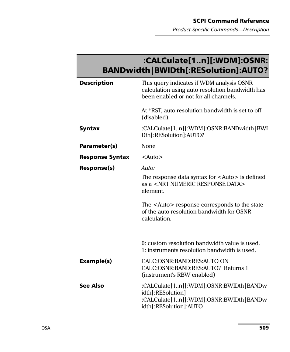 EXFO FTB -5240S/5240BP Optical Spectrum Analyzer User Manual | Page 515 / 638