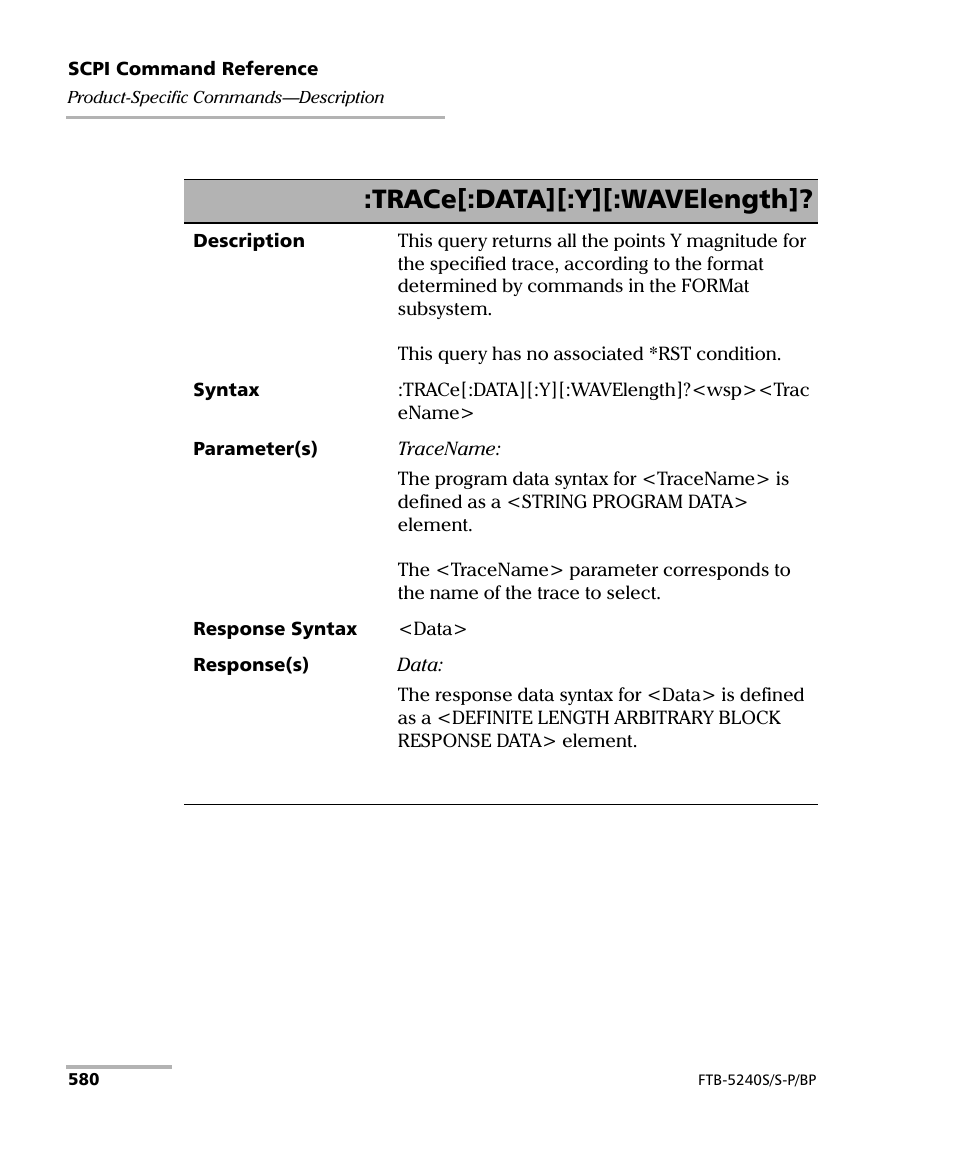 Trace[:data][:y][:wavelength | EXFO FTB -5240S/5240BP Optical Spectrum Analyzer User Manual | Page 586 / 638