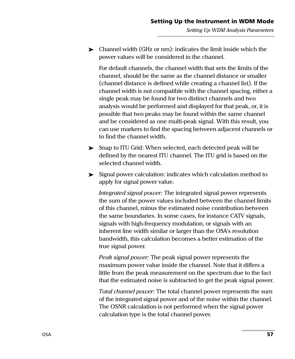 EXFO FTB -5240S/5240BP Optical Spectrum Analyzer User Manual | Page 63 / 638