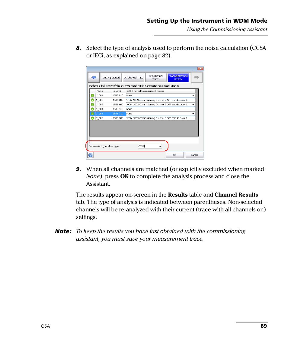 EXFO FTB -5240S/5240BP Optical Spectrum Analyzer User Manual | Page 95 / 638