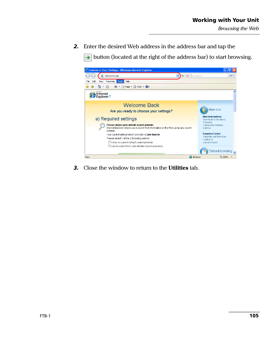 EXFO FTB-1 User Manual | Page 115 / 234