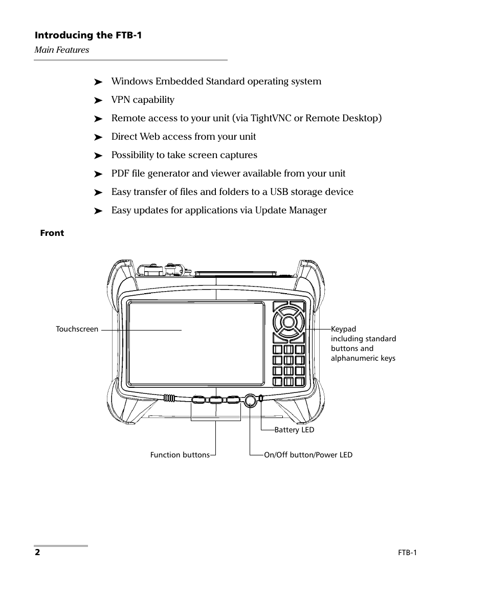 EXFO FTB-1 User Manual | Page 12 / 234