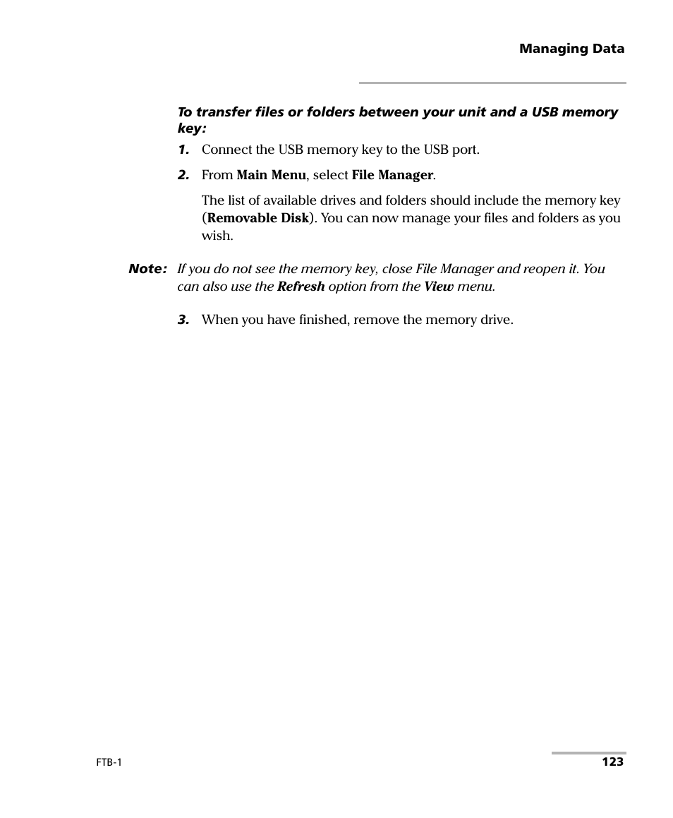 EXFO FTB-1 User Manual | Page 133 / 234