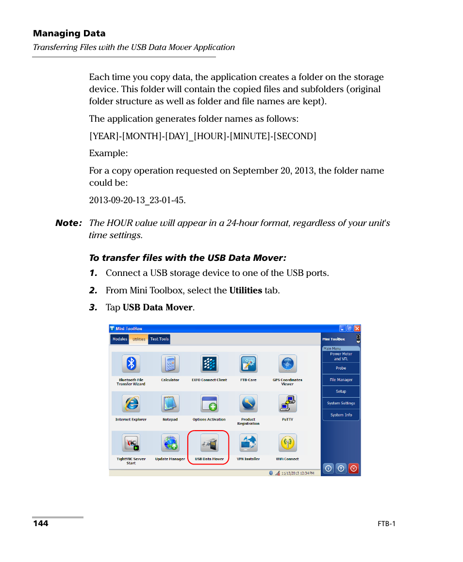 EXFO FTB-1 User Manual | Page 154 / 234