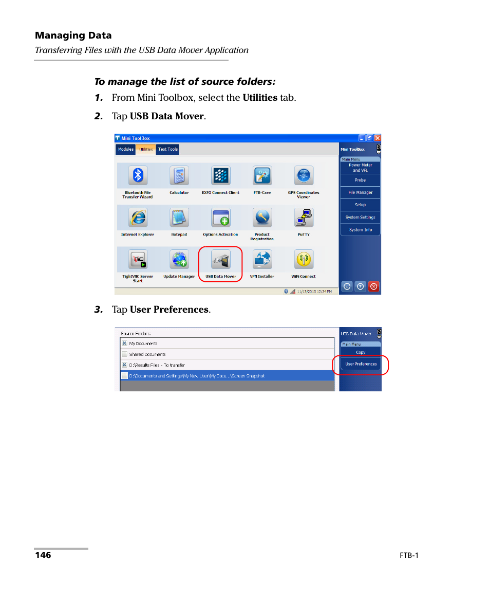 EXFO FTB-1 User Manual | Page 156 / 234