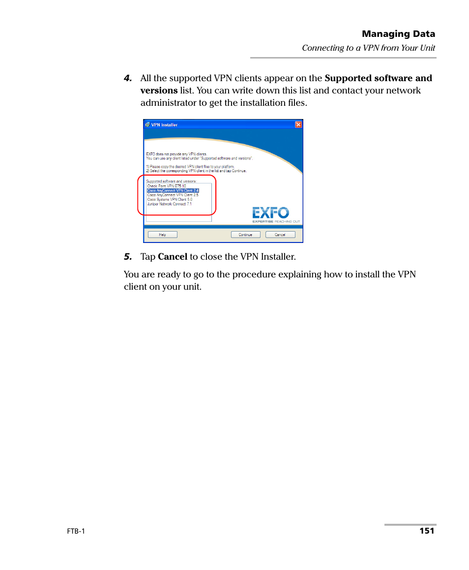 EXFO FTB-1 User Manual | Page 161 / 234