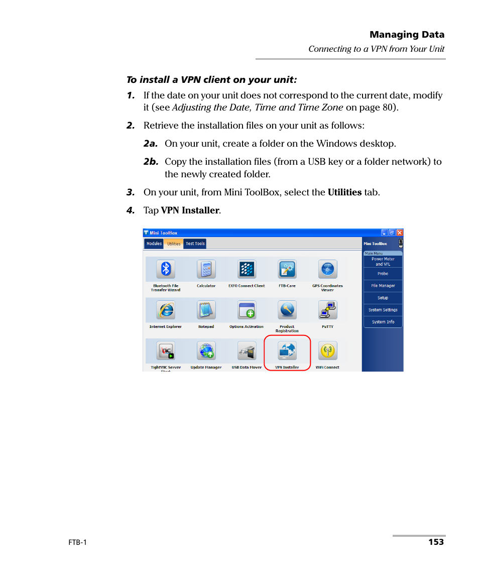 EXFO FTB-1 User Manual | Page 163 / 234