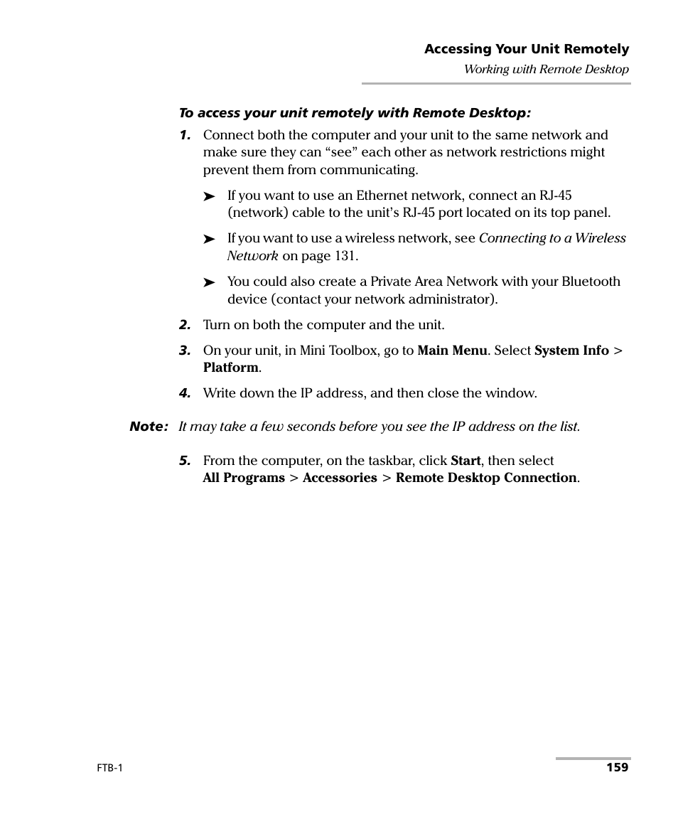 EXFO FTB-1 User Manual | Page 169 / 234