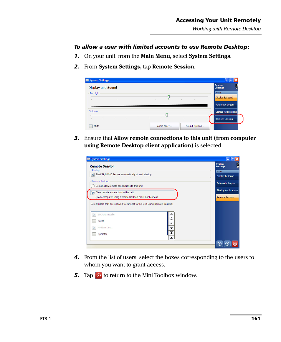 EXFO FTB-1 User Manual | Page 171 / 234