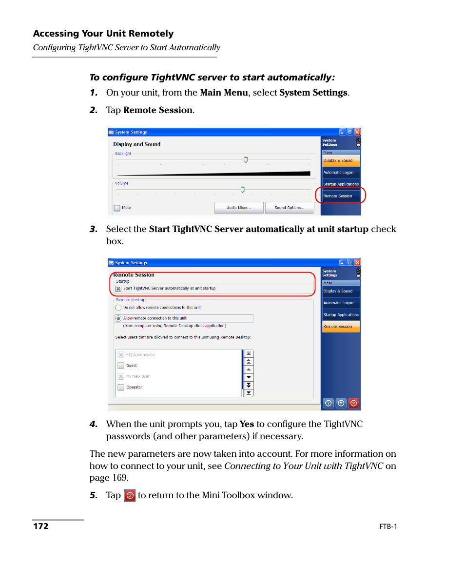 EXFO FTB-1 User Manual | Page 182 / 234