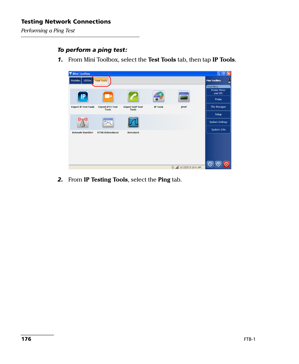 EXFO FTB-1 User Manual | Page 186 / 234