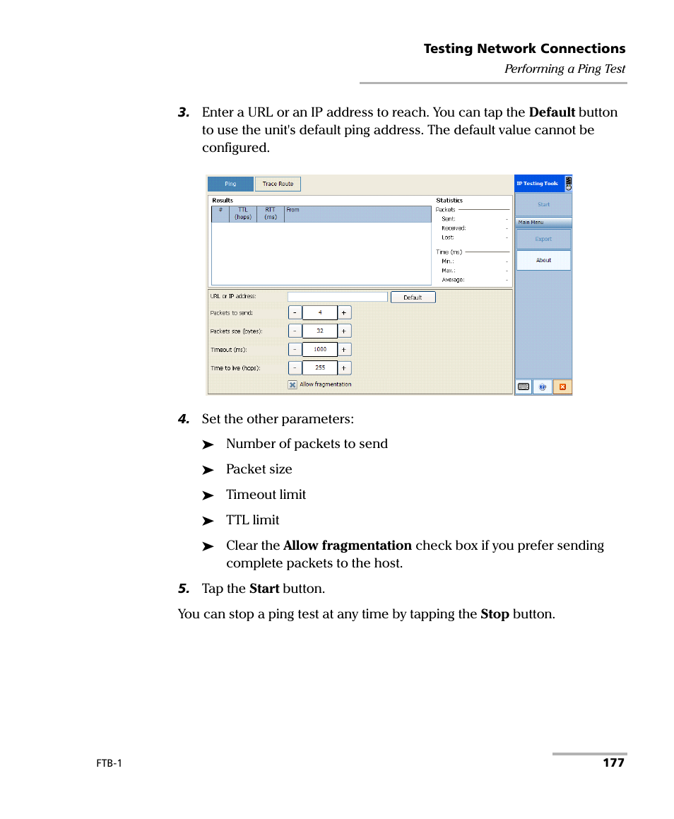 EXFO FTB-1 User Manual | Page 187 / 234