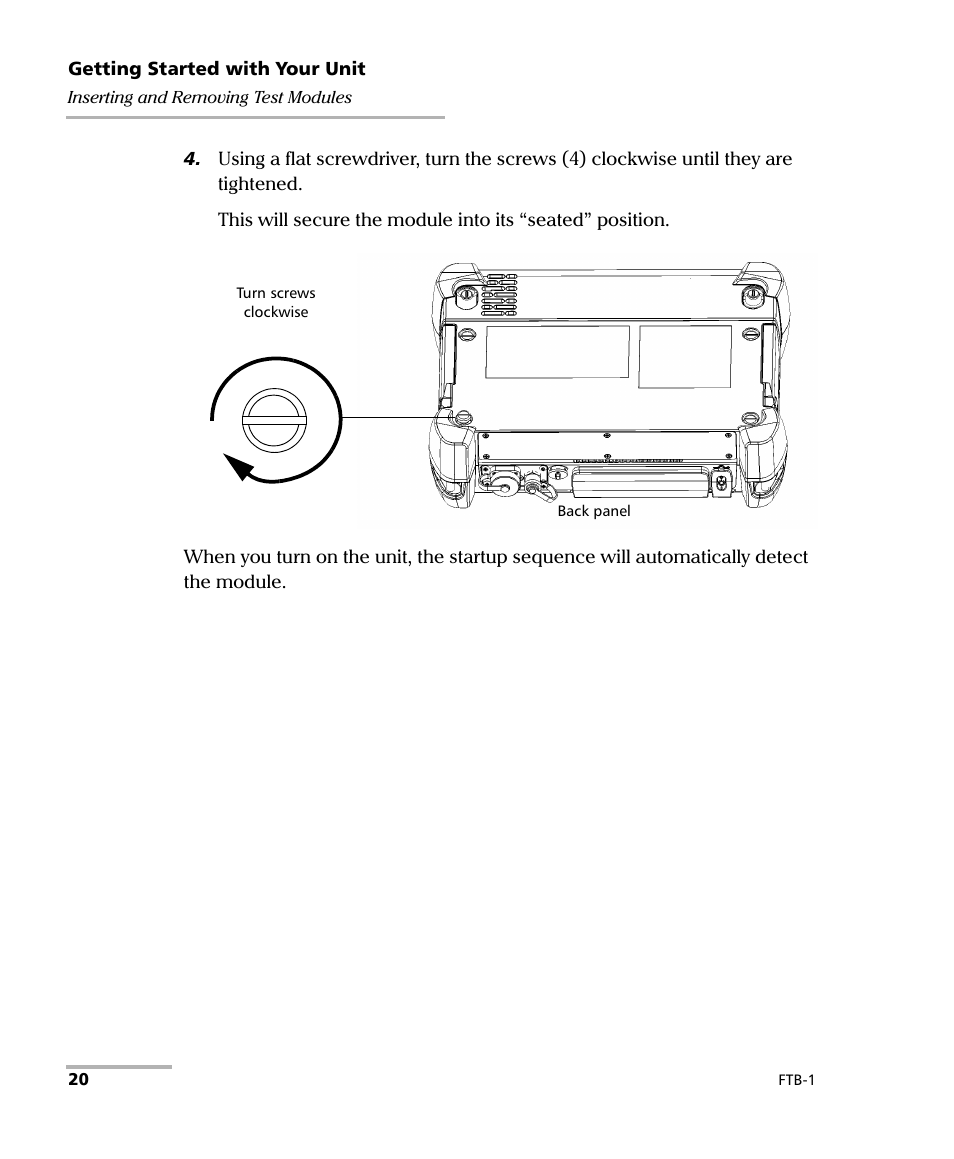 EXFO FTB-1 User Manual | Page 30 / 234