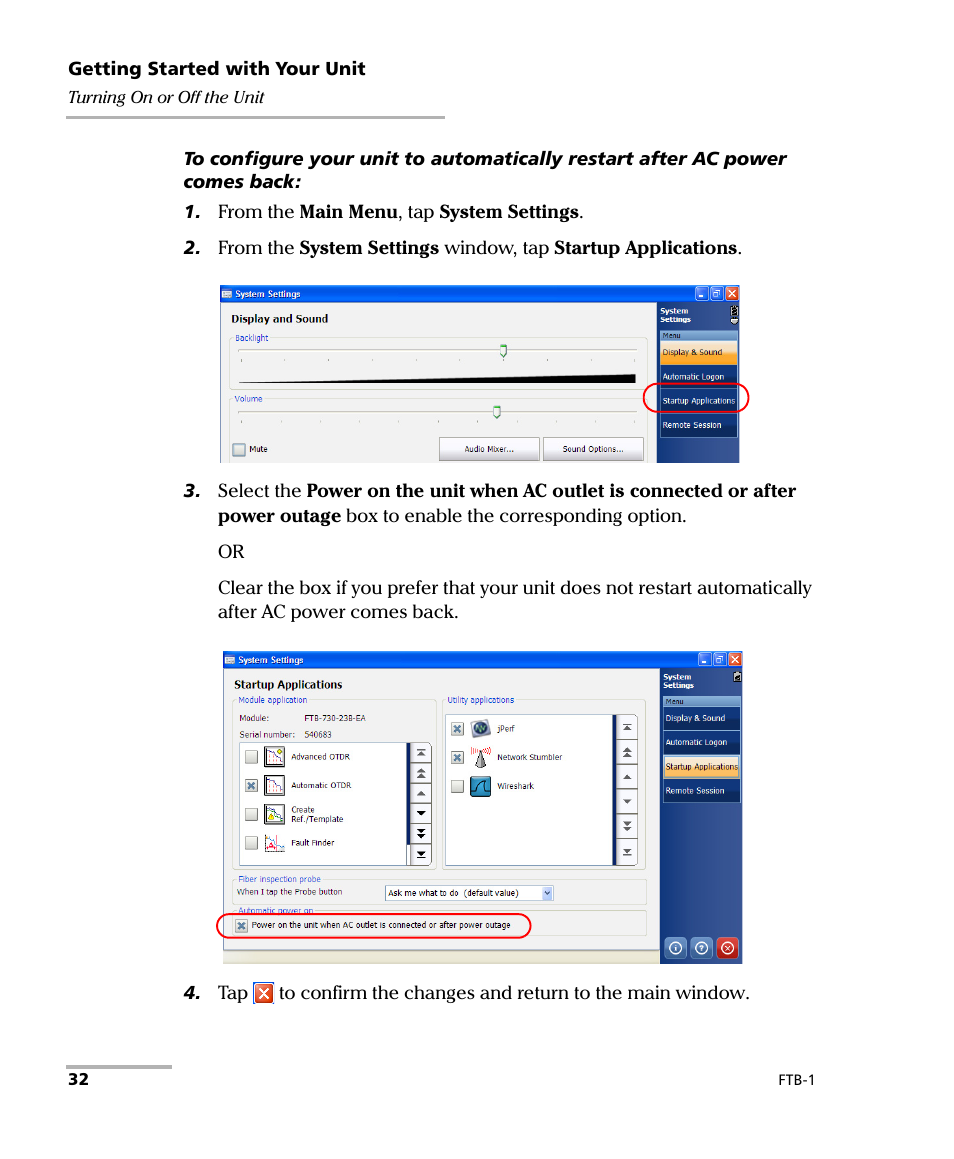 EXFO FTB-1 User Manual | Page 42 / 234