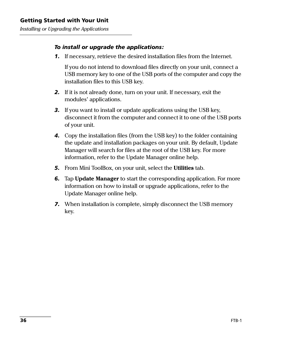 EXFO FTB-1 User Manual | Page 46 / 234