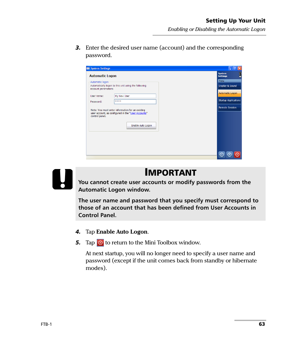 Mportant | EXFO FTB-1 User Manual | Page 73 / 234