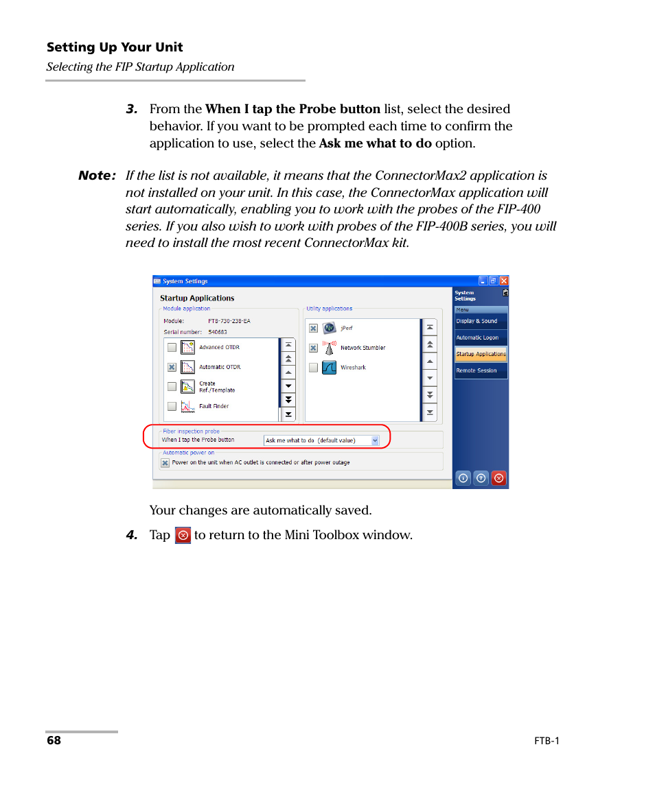 EXFO FTB-1 User Manual | Page 78 / 234