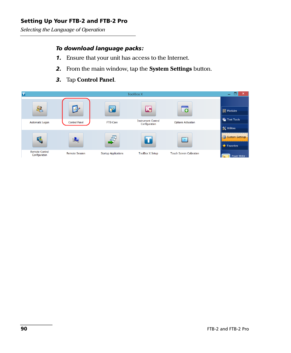 EXFO FTB-2 User Manual | Page 100 / 443