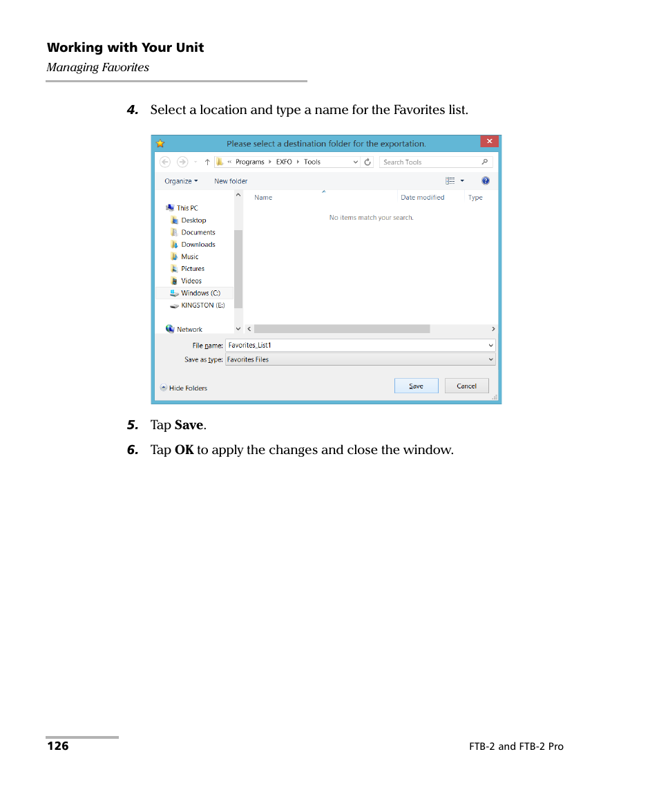 EXFO FTB-2 User Manual | Page 136 / 443