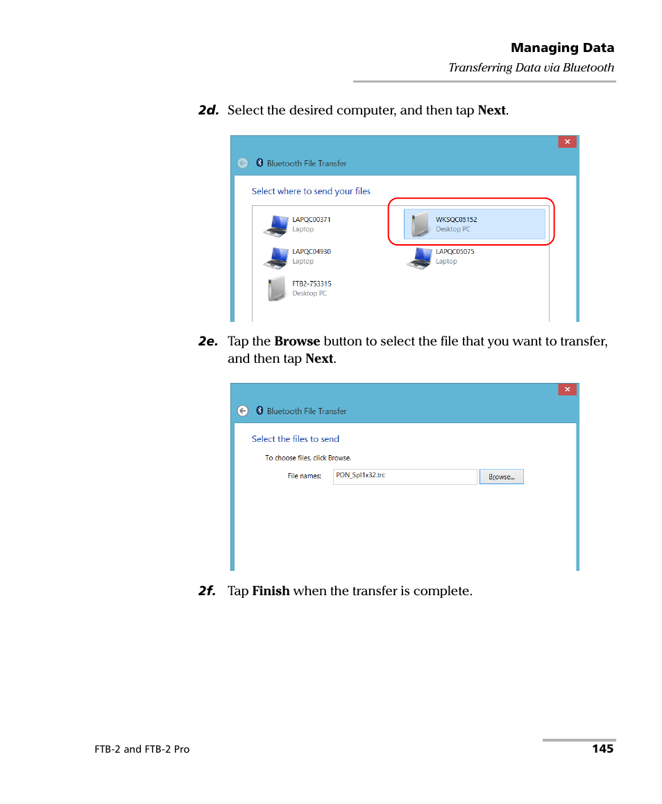 EXFO FTB-2 User Manual | Page 155 / 443