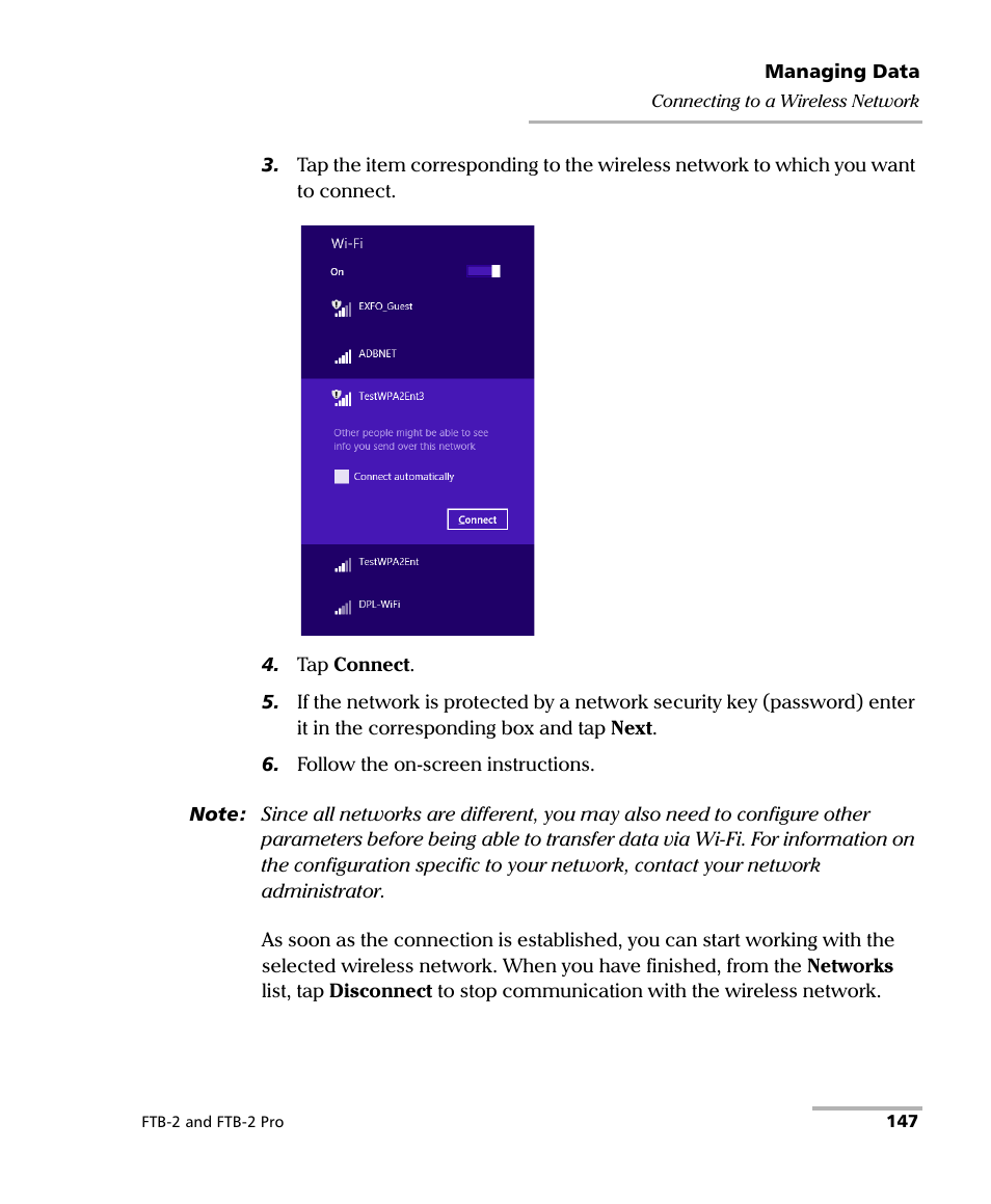 EXFO FTB-2 User Manual | Page 157 / 443