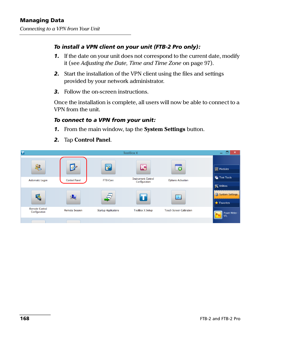 EXFO FTB-2 User Manual | Page 178 / 443