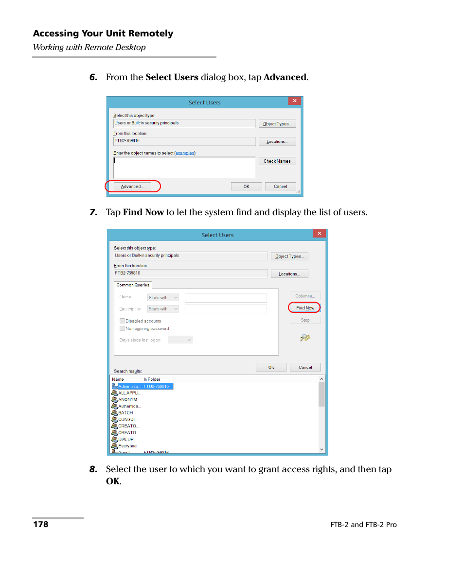 EXFO FTB-2 User Manual | Page 188 / 443