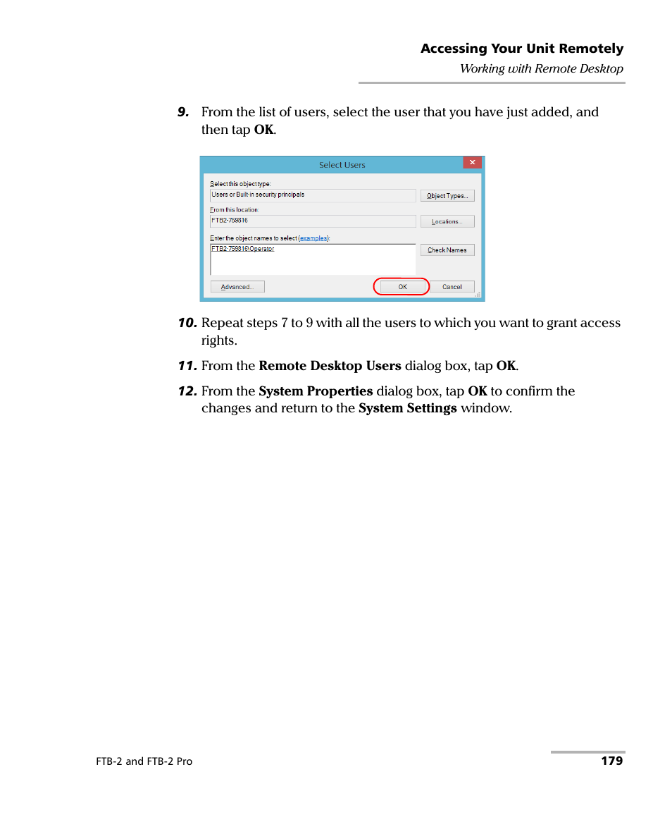 EXFO FTB-2 User Manual | Page 189 / 443