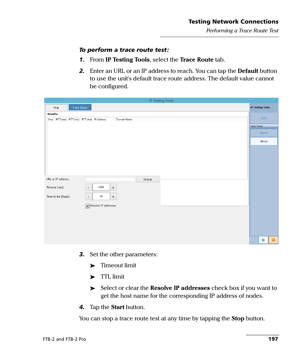 EXFO FTB-2 User Manual | Page 207 / 443