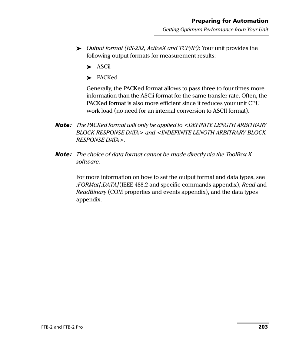 EXFO FTB-2 User Manual | Page 213 / 443