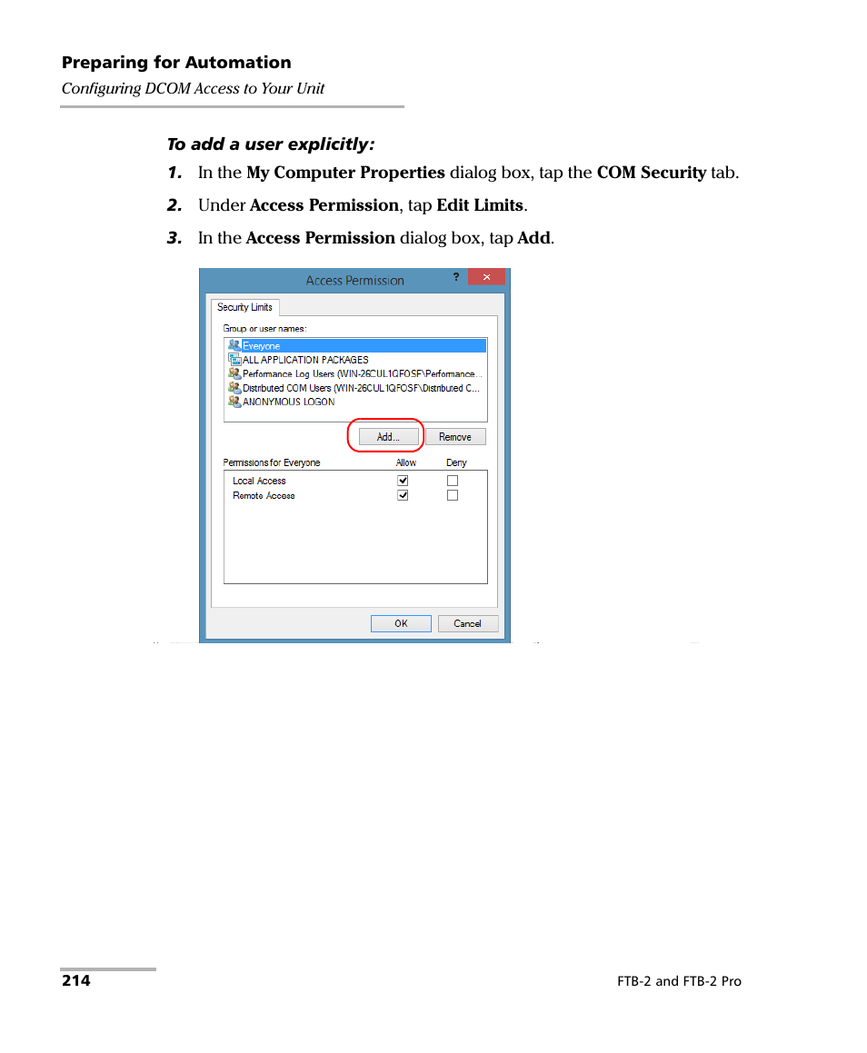 EXFO FTB-2 User Manual | Page 224 / 443