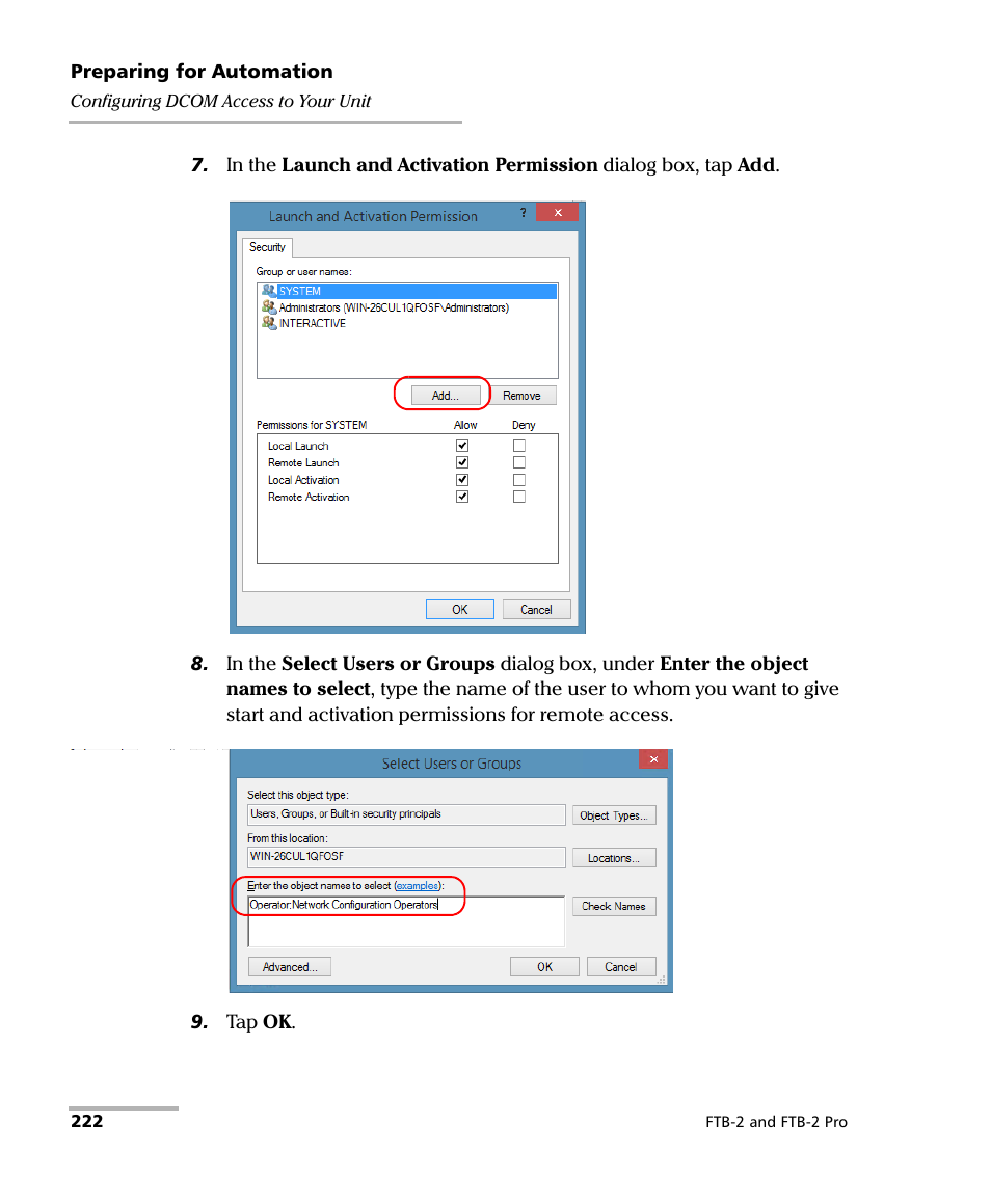 EXFO FTB-2 User Manual | Page 232 / 443