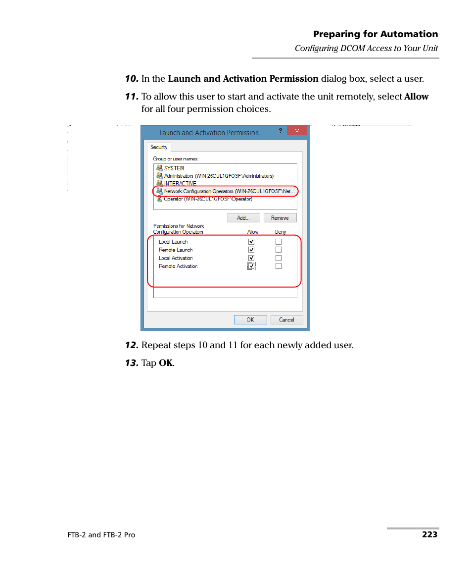 EXFO FTB-2 User Manual | Page 233 / 443