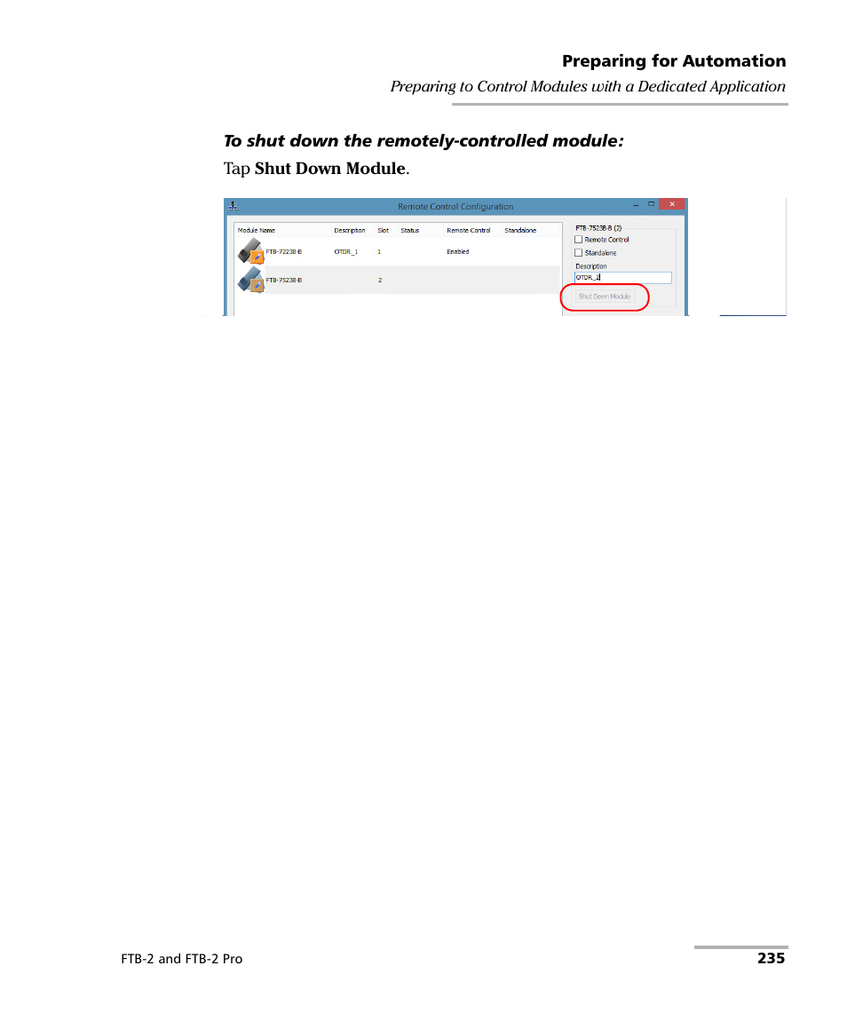 EXFO FTB-2 User Manual | Page 245 / 443