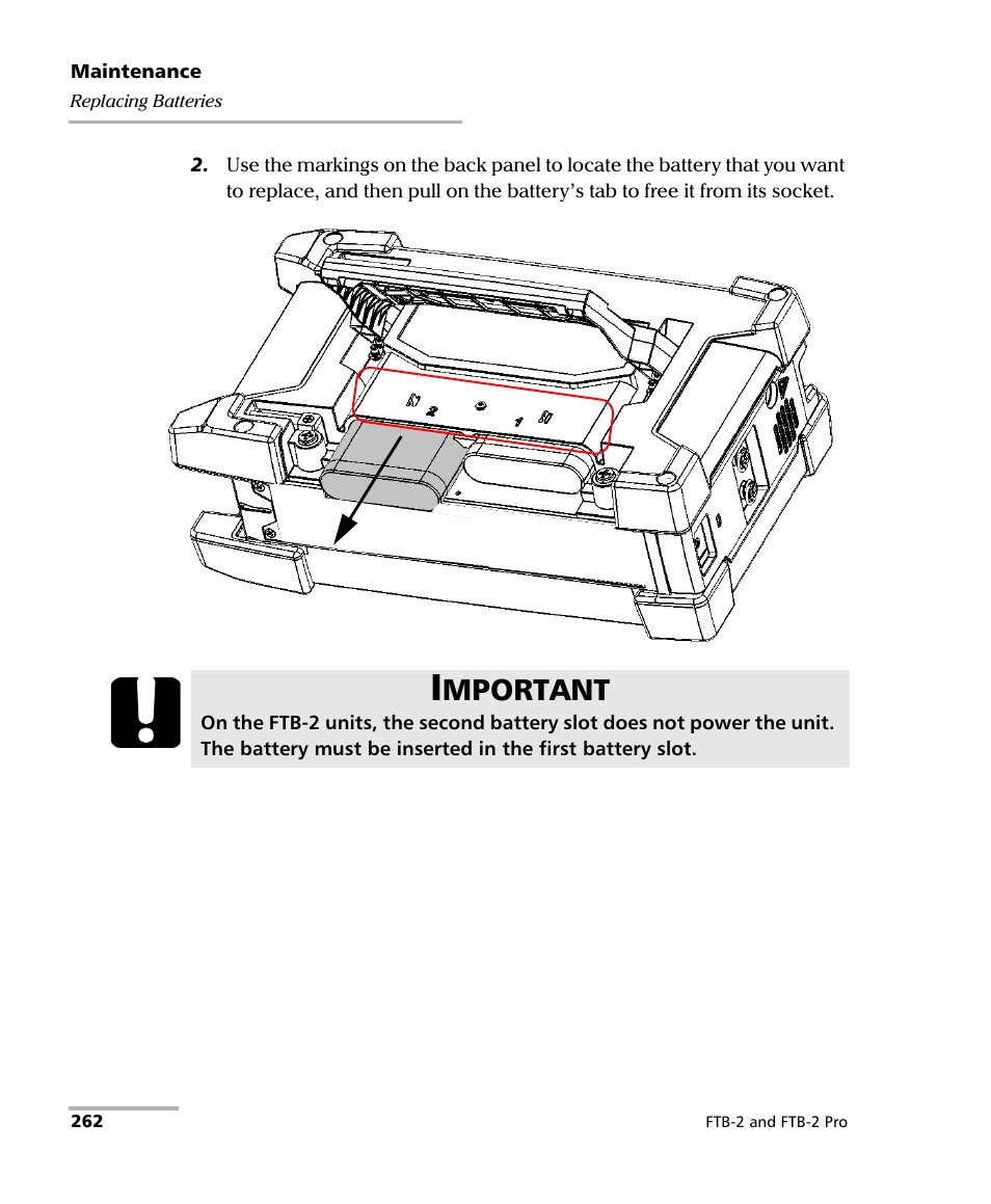 Mportant | EXFO FTB-2 User Manual | Page 272 / 443