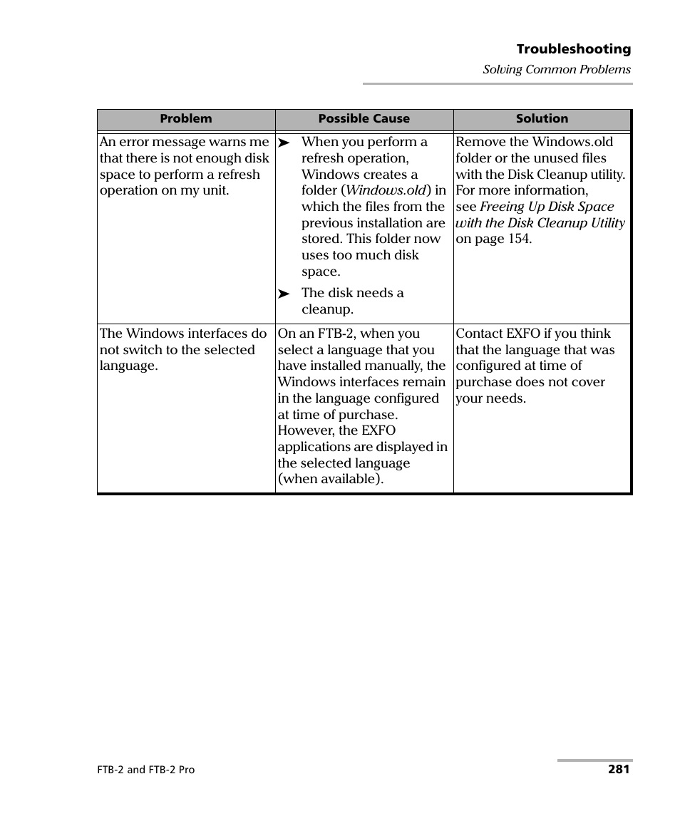 EXFO FTB-2 User Manual | Page 291 / 443