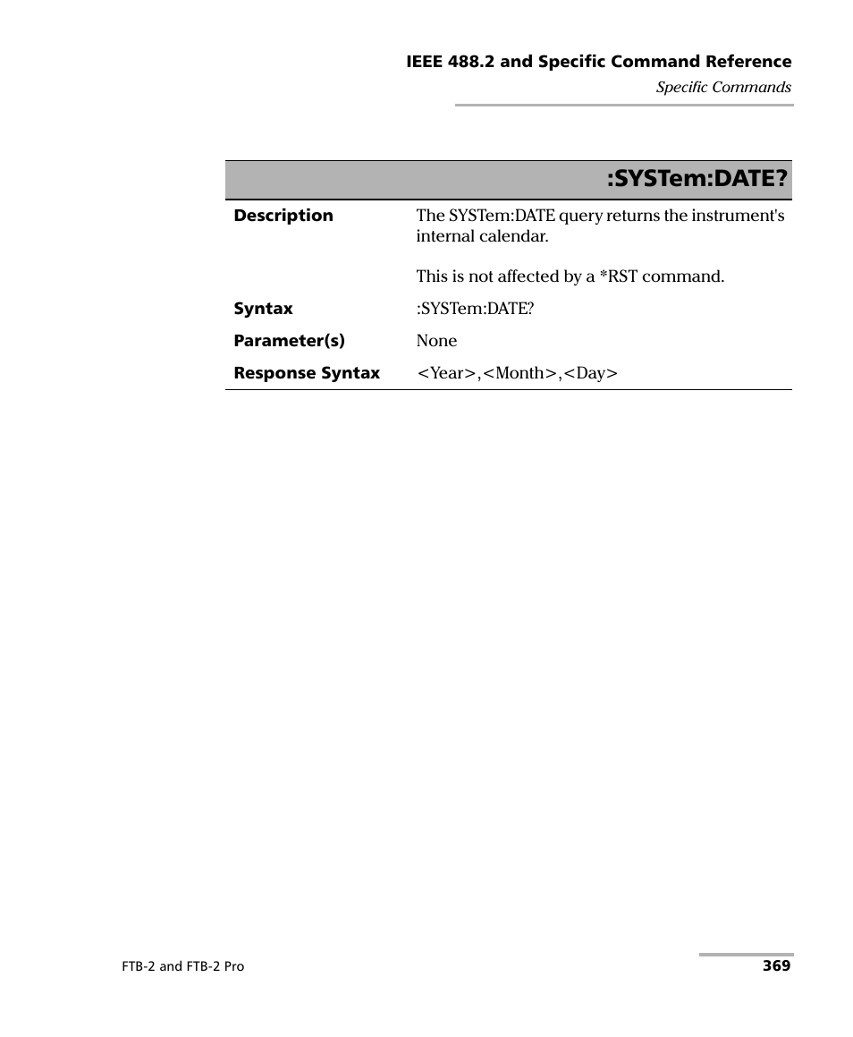 System:date | EXFO FTB-2 User Manual | Page 379 / 443