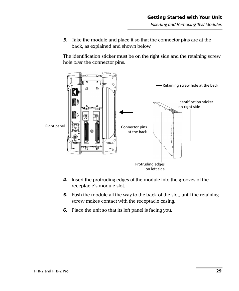 EXFO FTB-2 User Manual | Page 39 / 443